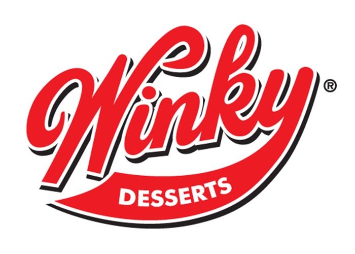 Winky Desserts branding
